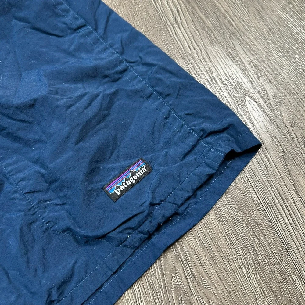 Patagonia Baggies Shorts XL Blue Mesh Lined Nylon Swim Trunks Mens 5
